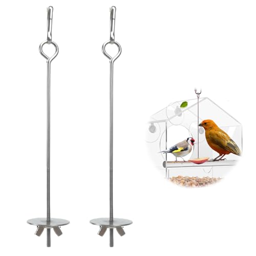 2 Stück Edelstahl Vogel-Spieß,Vogelspieß,Wellensittich Spielzeug,Nymphensittich Spielzeug,Für Vögel Papageien, Wellensittiche,Gemüse Und Futtersuche Spielzeug von SOGHO