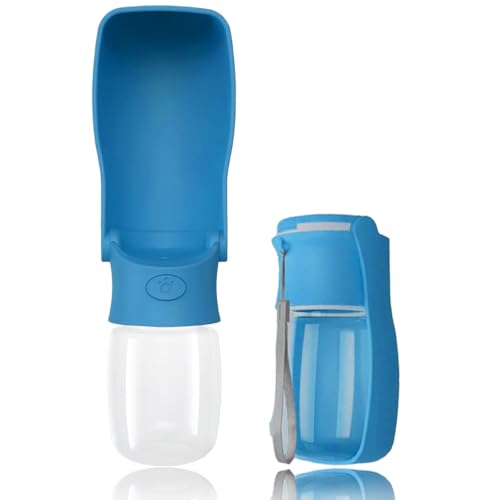 Tragbare Hunde-Wasserflasche zum Spazierengehen, 340 ml, tragbare Haustier-Wasserflaschen für Welpen, kleine, mittelgroße und große Hunde, Wasserspender, Haustier-Wassernapf, Hundezubehör (340 ml Tragbare Hunde-Wasserflasche zum Spazierengehen, 340 ml, tragbare Haustier-Wasserflaschen für Welpen, kleine, mittelgroße und große Hunde, Wasserspender, Haustier-Wassernapf, Hundezubehör (340 ml von SOICTA