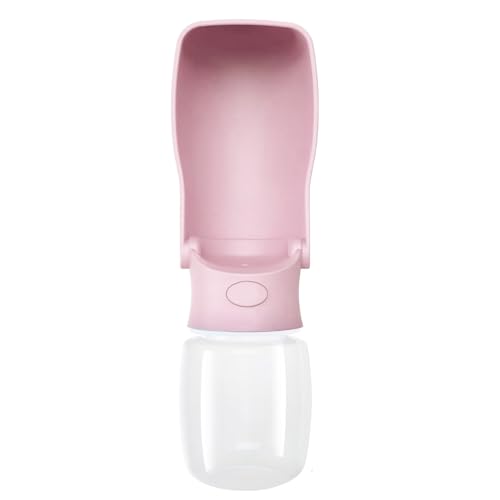 Tragbare Hunde-Wasserflasche zum Spazierengehen, 538 ml oder 340 ml, tragbare Haustier-Wasserflaschen für Welpen, kleine, mittelgroße und große Hunde, Wasserspender, Haustier-Wassernapf, Hundezubehör von SOICTA