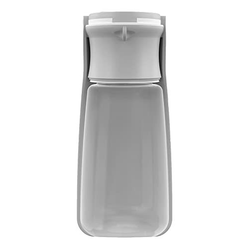 Trinkflasche mit Wassertrog für Tiere (grau) von SOICTA