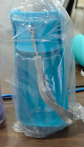 Trinkflasche Hunde für Unterwegs zum Gehen 570ml oder 350ml Hundetrinkflasche für Unterwegs für Welpen Kleine Mittel Große Trinkflasche Hund Hunde Trinkflasche to Go(12OZ-Indigo) von SOICTA