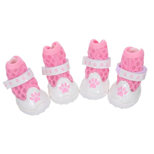 SOIMISS 1 Satz Atmungsaktive Netzschuhe für Kleine Pfotenschutz für Heiße Böden rutschfeste Booties für Outdoor Aktivitäten SOIMISS 1 Satz Atmungsaktive Netzschuhe für Kleine Pfotenschutz für Heiße Böden rutschfeste Booties für Outdoor Aktivitäten von SOIMISS
