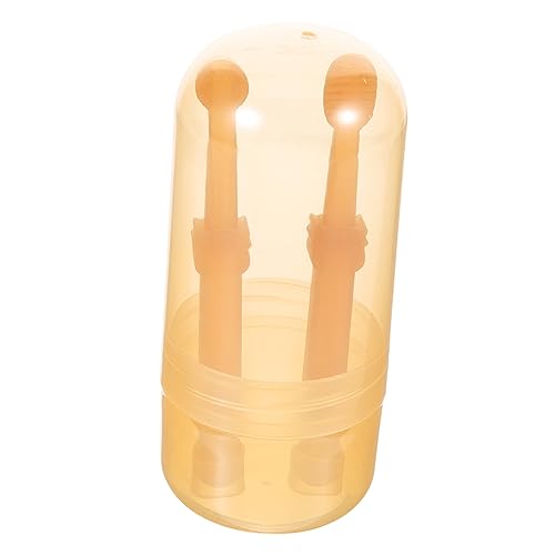SOIMISS 1 Satz Haustier zahnbürste Produkte Haustiere glatter Bausatz Haustierzahnbürste Zahnbürste für die Reinigung von Haustierzähnen Haustierbedarf Einkopfbürste Plastik Light Brown von SOIMISS