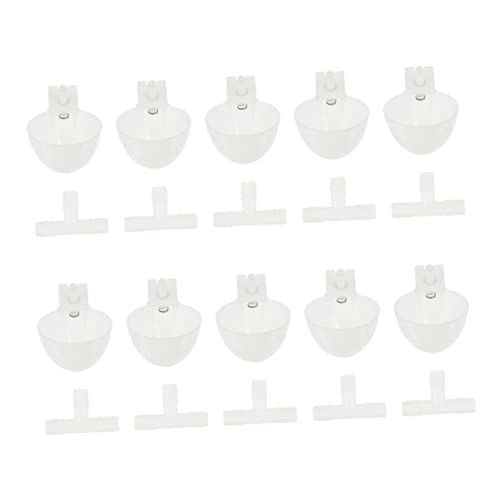SOIMISS 1 Satz Taubentrinker Käfig Geflügel Hühner Gießbecher Bausatz Solar-vogelbad-springbrunnenpumpe System Nagetier Papagei Wasserflasche Die Haustier Leistung Trinken Weiß Plastik SOIMISS 1 Satz Taubentrinker Käfig Geflügel Hühner Gießbecher Bausatz Solar-vogelbad-springbrunnenpumpe System Nagetier Papagei Wasserflasche Die Haustier Leistung Trinken Weiß Plastik von SOIMISS