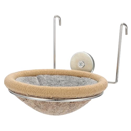 SOIMISS 1 Satz Vogel Brutnest Set aus Baumwollseil Teiliges Nistmaterial für Kanarienvögel und Wellensittiche Nest Kissen und Halterung für Zucht und SOIMISS 1 Satz Vogel Brutnest Set aus Baumwollseil Teiliges Nistmaterial für Kanarienvögel und Wellensittiche Nest Kissen und Halterung für Zucht und von SOIMISS