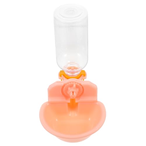 SOIMISS 1 Set Haustier Hängeschüssel Hängender Wasserbrunnen Welpen Wasserspender Hunde Hundenapf Hundewassernapf Waschbar Hängender Trinkspender Rosa von SOIMISS