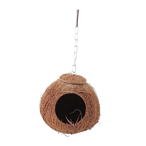 SOIMISS 1 Stück Kokosnussschale Vogel Nest für Papageien Langlebig Kompakt Natürlichem Material für Sichere Schlafumgebung Ihrer Haustiere SOIMISS 1 Stück Kokosnussschale Vogel Nest für Papageien Langlebig Kompakt Natürlichem Material für Sichere Schlafumgebung Ihrer Haustiere von SOIMISS