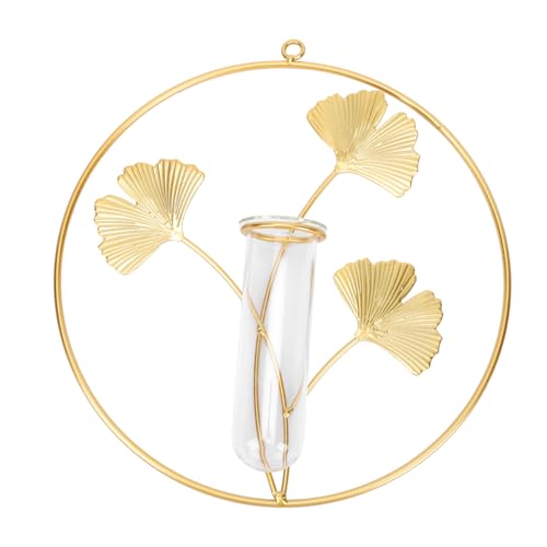 SOIMISS 1 Stück hydroponische Vase Wohnzimmerdekor Ausbreitung Vase büro Dekoration Living Room Decoration zimmerpflanzen Blumen hängende Dekoration Wohnzimmer Wanddekoration Eisen Golden von SOIMISS