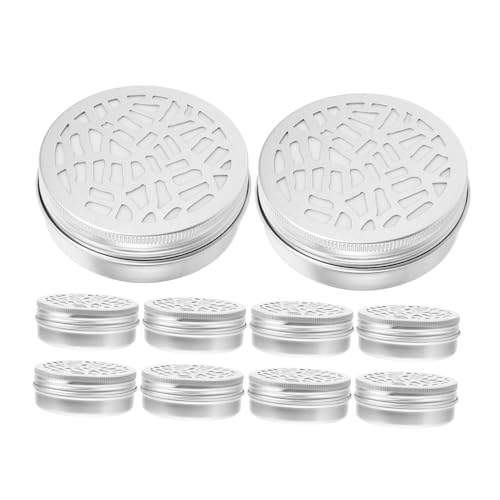 SOIMISS 10 Stück Duftbox für Hundetraining Fanny groß zum Hundetraining Ausbildung Haustier Duftdosen für das Hundetraining Trainingsgeräte für Hunde Duftset für Hunde Aluminium Silber SOIMISS 10 Stück Duftbox für Hundetraining Fanny groß zum Hundetraining Ausbildung Haustier Duftdosen für das Hundetraining Trainingsgeräte für Hunde Duftset für Hunde Aluminium Silber von SOIMISS