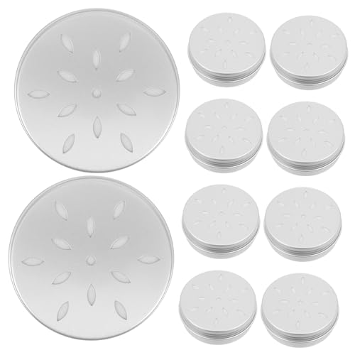 SOIMISS 10 Stück Duftbox-übungsglas Dose Mit Hundeduft Arbeitsset Für Hundeduft Haustier Suchen Geruchstraining Für Hunde Hundeduftdosen Hundenasen-trainingsgerät Prim Ups Aluminium Silver von SOIMISS