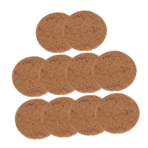 SOIMISS 10 Stück Kokospalmenmatte Nistmatte Für Vögel Nistplätze Für Tauben Unterlage Nistmaterial Kokosfasermatte Verdickung Der Taubennestmatte Papageienzuchtmatte Kokospalmenseide von SOIMISS