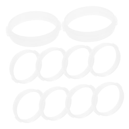 SOIMISS 10 Stück Teiliges DIY Hamster Tunnel Verbindungskit Stabile Ersatz Ringe aus Robustem Kunststoff Flexibel Zusammensetzbar für Zwerghamster Käfig Sicher und Langlebig für Aktive von SOIMISS