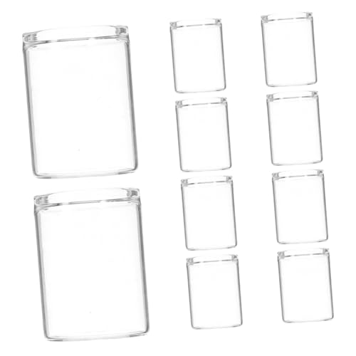 SOIMISS 10pcs Mini -testrohrblütenblütenvasen Für Saftige Pflanzen Glas Mikrolandschaftsflaschen Für Mooshydroponicbehälter Für Kleine Räume Dekorative Terrariumgläser Für Büro- Und SOIMISS 10pcs Mini -testrohrblütenblütenvasen Für Saftige Pflanzen Glas Mikrolandschaftsflaschen Für Mooshydroponicbehälter Für Kleine Räume Dekorative Terrariumgläser Für Büro- Und von SOIMISS