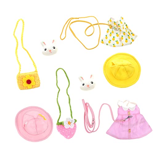 SOIMISS 2 Sätze Kaninchenleine Kaninchen-brustgurtweste Hasenspielzeug Frettchen Meerschweinchenleine Haustierhasen-Outfits Wurf Hasenrucksack Kaninchenstall Chinchillakäfig Baumwolle von SOIMISS