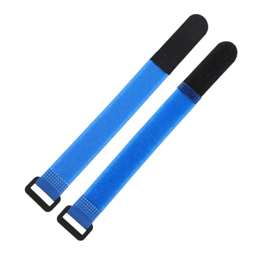 SOIMISS 2 Stück Anti-verhaken-hahnhalsband Bands Krähenkragen Hähnchenhalsband Ersetzen Hühnerhalsgurte Hähne Hühnerhalsband Hahn Krähe Kragen Hahnhalsgurt Gürtel Nackenbänder Blue Nylon von SOIMISS