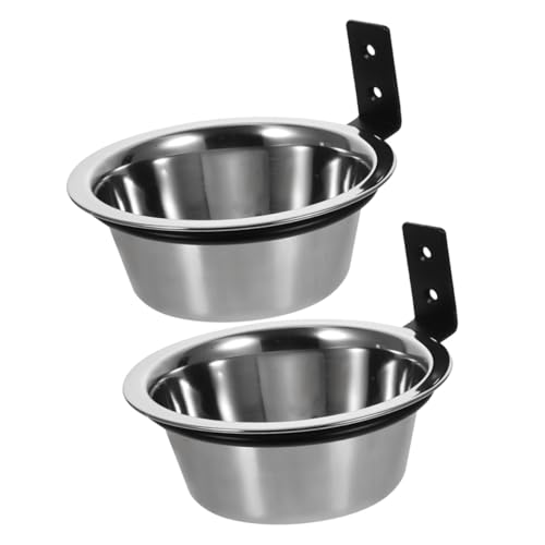 SOIMISS 2 Stück Erhöhte Futter und Wasserschalen für Haustiere Platzsparendes Design für Kleine Wohnungen Ergonomische Fütterungslösung von SOIMISS