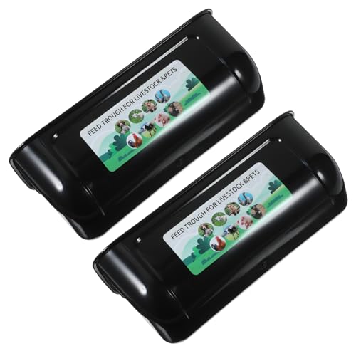 SOIMISS 2 Stück Großes Hühnerfutterautomat Automatischer Futtertrog für Geflügel Robust und Leicht zu Reinigen für Hühner Enten und Gänse mit Praktischem Design zur Vermeidung von von SOIMISS