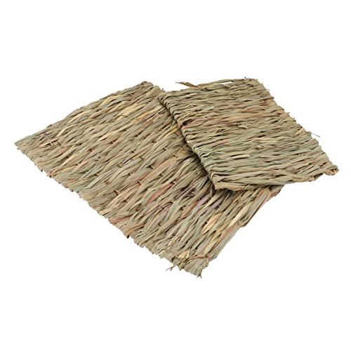 SOIMISS 2 Stück Haustier Grasmatte Meerschweinchen Frettchenkäfig Transport Hamsterkäfig Eichhörnchen Nestkäfige Hundebett Grashaus Kaninchen Haustier Hamstermatten von SOIMISS