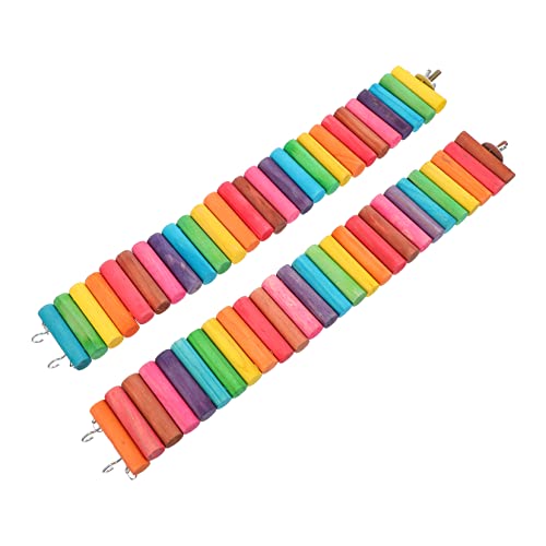 SOIMISS 2 Stück Holz Hamster Kletterleiter Schaukel Dekoratives für Hamster Zwerghamster Ratten und Andere Kleintiere für Bewegung und Spielspaß SOIMISS 2 Stück Holz Hamster Kletterleiter Schaukel Dekoratives für Hamster Zwerghamster Ratten und Andere Kleintiere für Bewegung und Spielspaß von SOIMISS