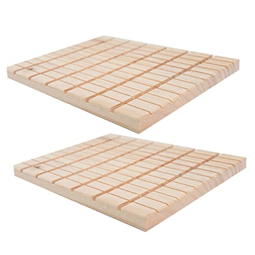 SOIMISS 2 Stück Holz Kratzbrett für Kleintiere Kratzplatte für Meerschweinchen Chinchillas zur Krallenpflege für Aktives Spielvergnügen SOIMISS 2 Stück Holz Kratzbrett für Kleintiere Kratzplatte für Meerschweinchen Chinchillas zur Krallenpflege für Aktives Spielvergnügen von SOIMISS