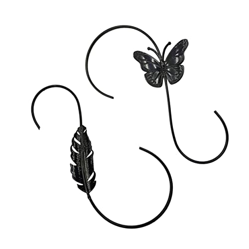 SOIMISS 2 Stück Outdoor Metall Haken Multifunktionale Pflanzenhalter Vogelhäuschenhalter zum Aufhängen Robust und Langlebig für Gartendeko und Futterstationen für Wildvögel SOIMISS 2 Stück Outdoor Metall Haken Multifunktionale Pflanzenhalter Vogelhäuschenhalter zum Aufhängen Robust und Langlebig für Gartendeko und Futterstationen für Wildvögel von SOIMISS