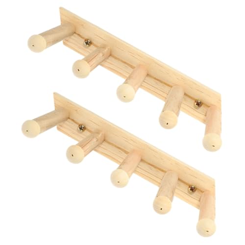 SOIMISS 2 Stück Teiliges Katzenwandregal aus Holz mit Mehrstufiges Kletterbrett für Katzen Wandmontage Indoor Katzenmöbel für Kletter und Ruhebereiche Kratzfestes Katzenwandspielzeug von SOIMISS