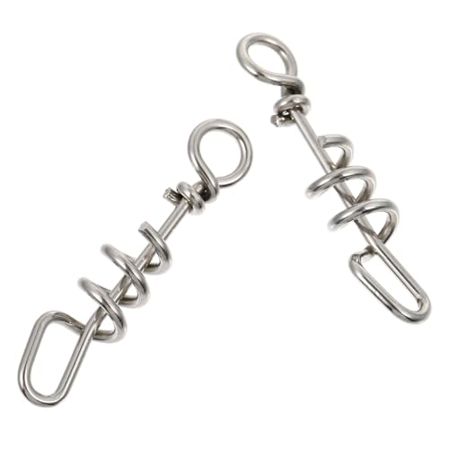 SOIMISS 2 Stück Teiliges Parrot Foot Rings aus Edelstahl Glatte Oberfläche Escape Buckles Verstellbare Papageien Fußkettchen für Kleine und Mittelgroße Haustier vögel Langlebig und von SOIMISS