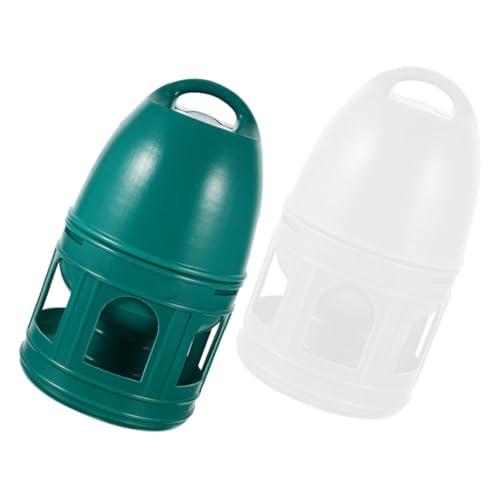 SOIMISS 2 Stück Teiliges Tauben Trinkflaschen Groß Fassungsvermögen Abnehmbar Robust und Kompakt Vogel Wasserspender für Wellensittiche und Gartenvögel Einfach zu Reinigen und von SOIMISS