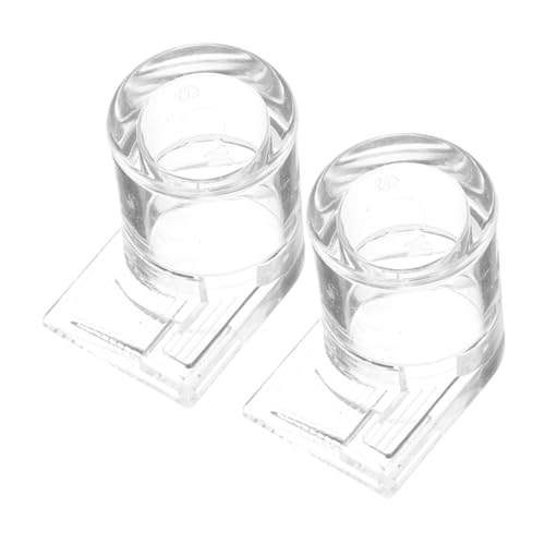 SOIMISS 2 Stück Transparenter Ameisen Wassernapf Spezieller Wassertrinker für Kleine Haustiere Einfach zu Reinigen für Ameisen Geckos und Bartagamen Kompakt und Übersichtlich zur SOIMISS 2 Stück Transparenter Ameisen Wassernapf Spezieller Wassertrinker für Kleine Haustiere Einfach zu Reinigen für Ameisen Geckos und Bartagamen Kompakt und Übersichtlich zur von SOIMISS