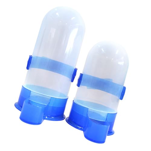 SOIMISS 2 Stück Vogelfütterer Krähe Meerschweinchenkäfig Futterautomat Für Haustiere Wellensittich Leckereien Papageienfutterspieß Papageifutter Futterspender Hund Blue Plastik SOIMISS 2 Stück Vogelfütterer Krähe Meerschweinchenkäfig Futterautomat Für Haustiere Wellensittich Leckereien Papageienfutterspieß Papageifutter Futterspender Hund Blue Plastik von SOIMISS