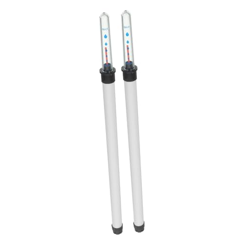 SOIMISS 2 Stück Wasserstandsanzeige Wassererinnerung für Blumentöpfe Anzeige Wassermangel Meter pflanzengießanzeige wasserstandsmesser Wasserwaage Zubehör für Zimmerpflanzen Plastik Weiß von SOIMISS
