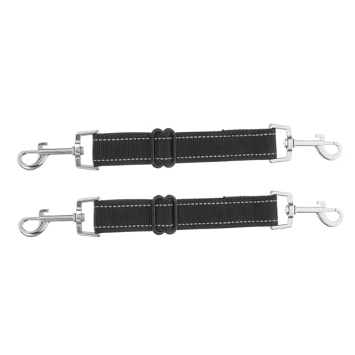 SOIMISS 2 Stücke Doppelseitige Kragen Backup Clip Für Hundegeschirre Clip Für Kragen Mit Nylon Gurtband Für Hund Strap Hund Halskette von SOIMISS