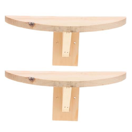 SOIMISS 2 Stücke Holz Plattform für Vögel Halbrunde Vogelperch für Käfige Zubehör für Kleine Vögel und Haustiere Pflegeleichtes Design aus Natürlichem Holz SOIMISS 2 Stücke Holz Plattform für Vögel Halbrunde Vogelperch für Käfige Zubehör für Kleine Vögel und Haustiere Pflegeleichtes Design aus Natürlichem Holz von SOIMISS