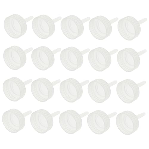 SOIMISS 20 Stück Garnelen Eier Inkubator Flaschenverschlüsse Aus Kunststoff Wiederverwendbare Deckel Für Artemia Brutkästen Selbstgemacht Aquarien Zubehör Für Süßwasser Und von SOIMISS