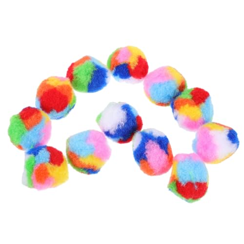 SOIMISS 20 Stück Teiliges Interaktives Katzenspielzeug Weiche Leise Plüschbälle Regenbogenfarben Indoor für Katzen Fördert Bewegung und Beschäftigung für Kätzchen und Erwachsene Katzen SOIMISS 20 Stück Teiliges Interaktives Katzenspielzeug Weiche Leise Plüschbälle Regenbogenfarben Indoor für Katzen Fördert Bewegung und Beschäftigung für Kätzchen und Erwachsene Katzen von SOIMISS