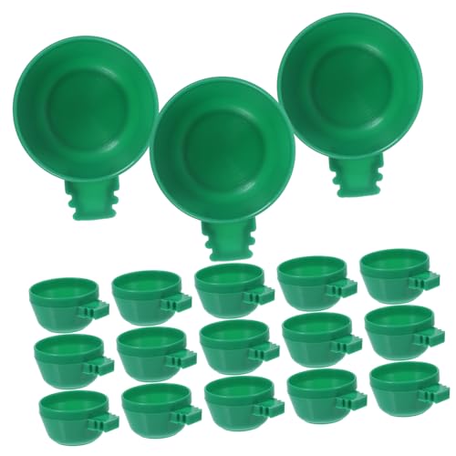 SOIMISS 25 Stück Teiliges Vogelkäfig Futterspender Multifunktionale Futter und Wassernäpfe für Papageien Tauben Kaninchen Wiederverwendbar Robust Leicht zu Reinigen Praktisch für SOIMISS 25 Stück Teiliges Vogelkäfig Futterspender Multifunktionale Futter und Wassernäpfe für Papageien Tauben Kaninchen Wiederverwendbar Robust Leicht zu Reinigen Praktisch für von SOIMISS