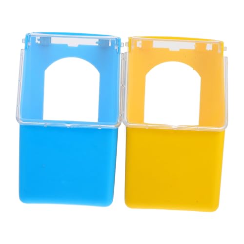SOIMISS 2Stücke Käfig Taube Fütterungsbehälter Kreativer Pet Feeder Für Tauben Wasserfutterbecken Multifunktionaler Futtertrog Für Haustiere von SOIMISS
