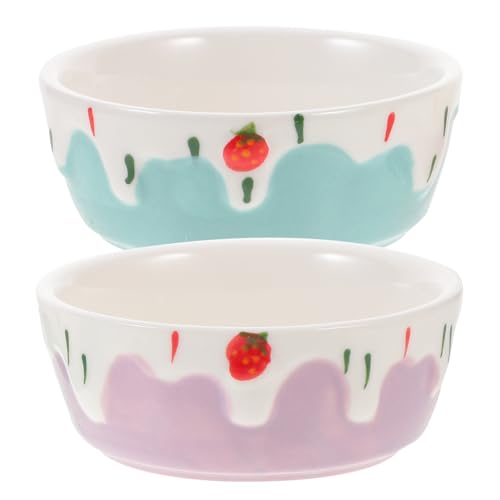 SOIMISS 2Stücke Keramik Futterspender für Hamster Funktion Große Kapazität Wassernapf für Kleintiere für Zwerghamster und Meerschweinchen Kleine Blaue und Schalen SOIMISS 2Stücke Keramik Futterspender für Hamster Funktion Große Kapazität Wassernapf für Kleintiere für Zwerghamster und Meerschweinchen Kleine Blaue und Schalen von SOIMISS