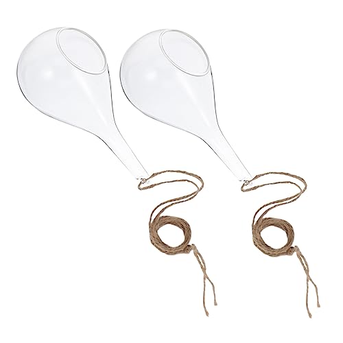 SOIMISS 2stücke Hängendes Glas Pflanzgefäß Für Hydrokultur Luftpflanzer Terrarium Mit Seil Geeignet Für Sukkulenten Und DIY Mikro Landschaft Schlichtes Design Für Wohn Und Geschäftsbereich SOIMISS 2stücke Hängendes Glas Pflanzgefäß Für Hydrokultur Luftpflanzer Terrarium Mit Seil Geeignet Für Sukkulenten Und DIY Mikro Landschaft Schlichtes Design Für Wohn Und Geschäftsbereich von SOIMISS