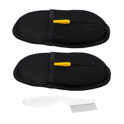 SOIMISS 3-teilige Fellpflegehandschuhe: Tierhaarentferner, Elektrostatische Tierhaarentfernungshandschuhe, Wiederverwendbar, Für Couch, Teppich, Vorhang, Möbel SOIMISS 3-teilige Fellpflegehandschuhe: Tierhaarentferner, Elektrostatische Tierhaarentfernungshandschuhe, Wiederverwendbar, Für Couch, Teppich, Vorhang, Möbel von SOIMISS