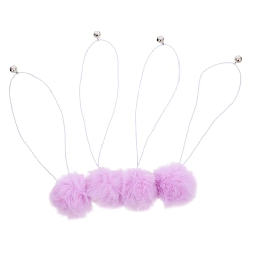 SOIMISS 4 Stück Katzenkratzbaum Ersatzball Katzenbäume Hängeball Katzenbälle Mit Glocke Katzenkratzbaum Ball Glocke Katzenspielzeug Mit Bällen Schlenkerball Katze Violett Plüsch SOIMISS 4 Stück Katzenkratzbaum Ersatzball Katzenbäume Hängeball Katzenbälle Mit Glocke Katzenkratzbaum Ball Glocke Katzenspielzeug Mit Bällen Schlenkerball Katze Violett Plüsch von SOIMISS