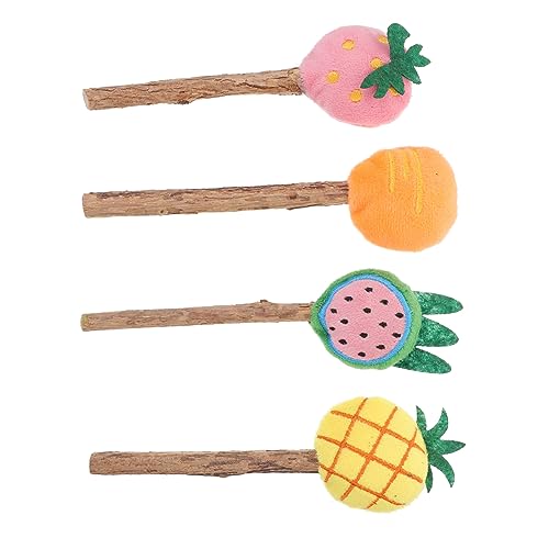 SOIMISS 4 Stück Teiliges Interaktives Katzenspielzeug mit Fruchtigem Design Spielerisches Zubehör für Kätzchen Fördert Aktivität und Gesundheit Katzen aus Langlebigem Plüschmaterial SOIMISS 4 Stück Teiliges Interaktives Katzenspielzeug mit Fruchtigem Design Spielerisches Zubehör für Kätzchen Fördert Aktivität und Gesundheit Katzen aus Langlebigem Plüschmaterial von SOIMISS