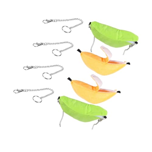 SOIMISS 4 Warme Hamsterhängematte aus Weichem Baumwollvlies Bananenförmiges Kleintierbett mit Hängendem Nest für Schlaf und Spiel Geeignet für Kleine Haustiere im Käfig SOIMISS 4 Warme Hamsterhängematte aus Weichem Baumwollvlies Bananenförmiges Kleintierbett mit Hängendem Nest für Schlaf und Spiel Geeignet für Kleine Haustiere im Käfig von SOIMISS