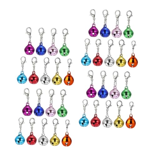 SOIMISS 45 Stück Teiliges Metallglöckchen Set Langlebige Stilvolle Schlüsselanhänger und Haustierhalsband Bell Anhänger Geeignet für DIY Zubehör Katzen und Hundehalsbänder Universelle SOIMISS 45 Stück Teiliges Metallglöckchen Set Langlebige Stilvolle Schlüsselanhänger und Haustierhalsband Bell Anhänger Geeignet für DIY Zubehör Katzen und Hundehalsbänder Universelle von SOIMISS