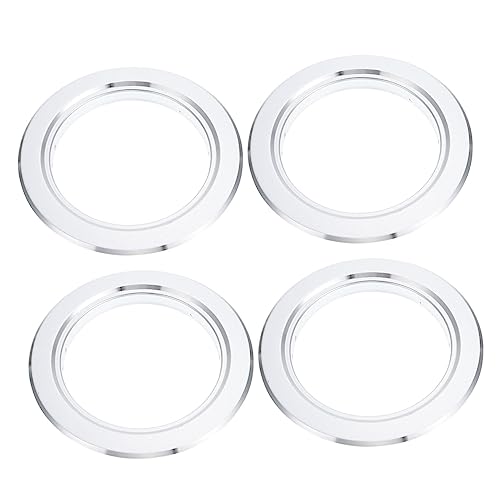SOIMISS 4Er-Box Anti- für Zuchtbox Nest Loch Verschachtelung Schutz vogelkäfig zubehör vogelzubehör für käfig Vogelzuchtbox Zuchtkoffer Anti-Biss-Ring Aluminiumring Silver von SOIMISS