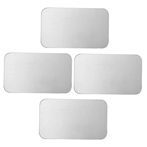 SOIMISS 4Stücke Aluminium Kühlkissen Für Haustiere Kühldecke Für Hamster Chinchilla Haustierschlaf Matte Zur Optimalen Kühlung von SOIMISS