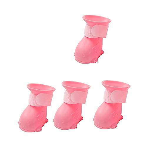 SOIMISS 4Stücke wasserdichte Hundeschuhe für Kleine bis Mittelgroße Bequeme Regenschuhe aus Tep für Optimalen Pfotenschutz Reinigen und Langlebig SOIMISS 4Stücke wasserdichte Hundeschuhe für Kleine bis Mittelgroße Bequeme Regenschuhe aus Tep für Optimalen Pfotenschutz Reinigen und Langlebig von SOIMISS