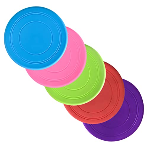 SOIMISS 5 Stück Haustier- Spielzeughund Hundespielzeug für Ball wasserbahn Dog chew Toy Spielzeuge Kinderspielzeug Wurfscheibe Hund Fliegende Platten Kieselgel SOIMISS 5 Stück Haustier- Spielzeughund Hundespielzeug für Ball wasserbahn Dog chew Toy Spielzeuge Kinderspielzeug Wurfscheibe Hund Fliegende Platten Kieselgel von SOIMISS