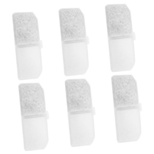 SOIMISS 6 Stück Aktivkohlefilter für Haustier Wasserspender Ersatzfilter für Katzenbrunnen Effektive Filtration für Sauberes Trinkwasser Passend für Verschiedene Modelle SOIMISS 6 Stück Aktivkohlefilter für Haustier Wasserspender Ersatzfilter für Katzenbrunnen Effektive Filtration für Sauberes Trinkwasser Passend für Verschiedene Modelle von SOIMISS