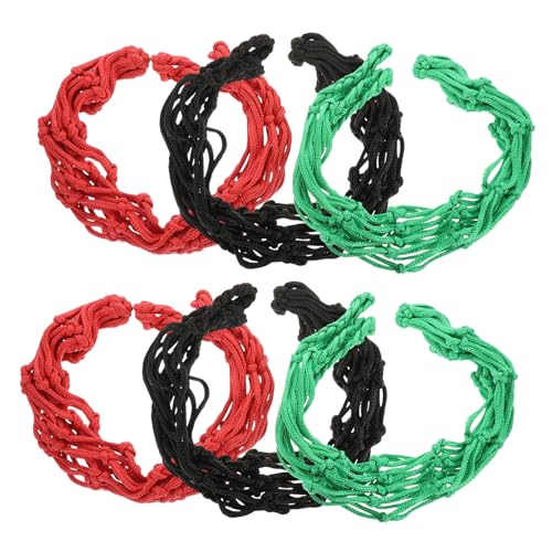 SOIMISS 6 Stück Teiliges Hühner Futterbeutel aus Nylon Hängende Gemüse und Obstnetzbeutel für Geflügel Wiederverwendbare Futtertaschen zur Vermeidung von Zufällige Farbe Zufällige Farbe von SOIMISS